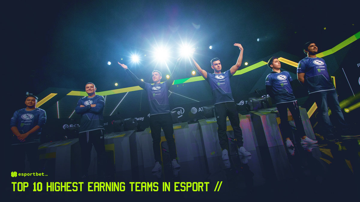 Top 10 highest earners in eSports