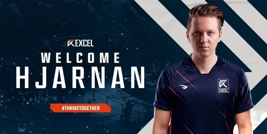 Hjarnan joins Excel Esports
