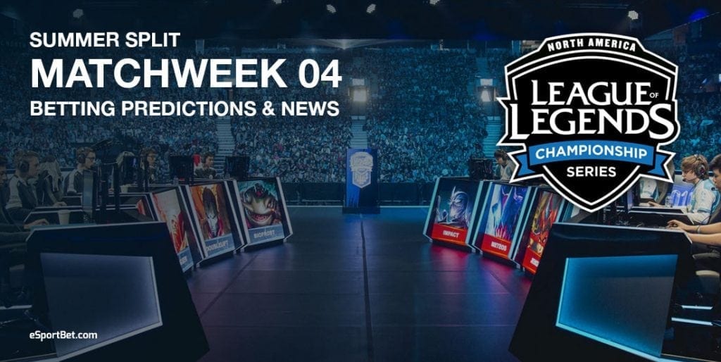 LoL: NA LCS Summer Split betting predictions for Saturday Week 4 Day 1