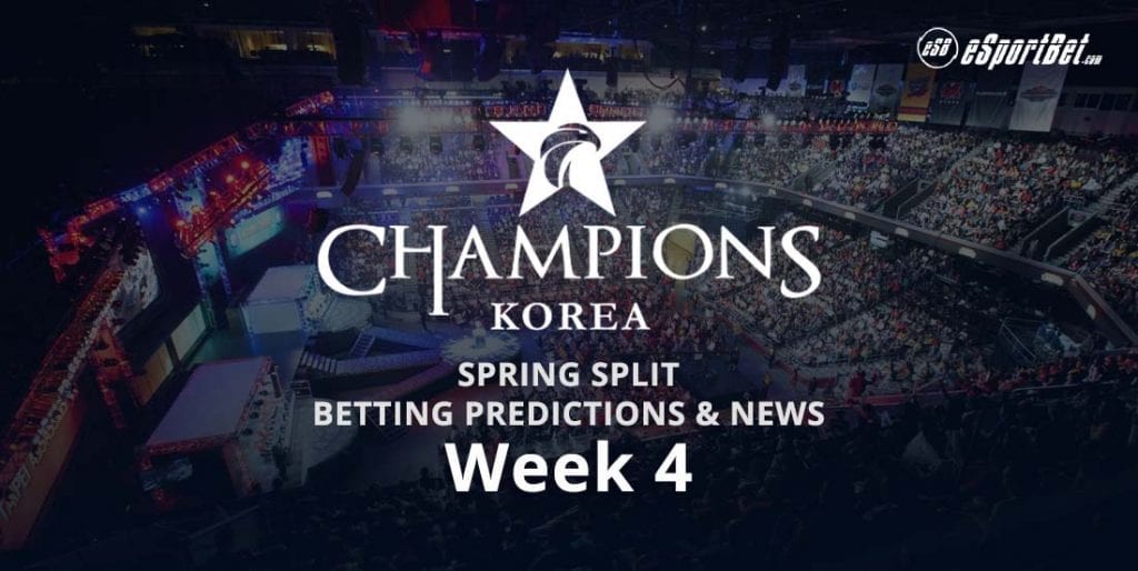 Free bet predictions and tips for Week 4 of the Spring Season for the League of Legends Champions Korea (LCK).